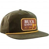 Бейсболка Buck Vintage Logo, зеленая купить в Новосибирске