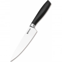 Кухонный нож шефа Bker Core Professional Chef’s Knife, 160 мм, сталь X50CrMoV15, рукоять пластик купить в Новосибирске