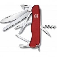 Мультитул Victorinox Outrider 0.8513, сталь X50CrMoV15, рукоять нейлон, красный купить в Новосибирске