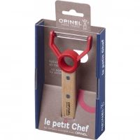 Нож для чистки овощей Opinel Peeler, деревянная рукоять, нержавеющая сталь, коробка купить в Новосибирске