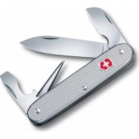 Нож перочинный Victorinox Alox 0.6221.26 58 мм 5 функций алюминиевая рукоять серебристый купить в Новосибирске