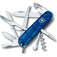 Нож перочинный Victorinox Huntsman, сталь X55CrMo14, рукоять Cellidor®, синий купить в Новосибирске