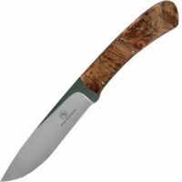 Нож с фиксированным клинком Arno Bernard Buffalo, сталь N690, рукоять Spalted Maple купить в Новосибирске