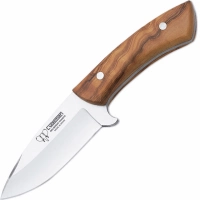 Нож с фиксированным клинком Cudeman Cuchillo Desollador, сталь 440 Stainless Steel, рукоять оливковое дерево купить в Новосибирске