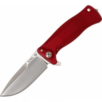 Нож складной LionSteel SR11A RS RED, сталь Uddeholm Sleipner® Satin Finish, рукоять алюминий (Solid®), красный купить в Новосибирске