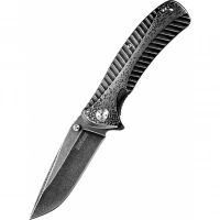 Складной нож Starter KERSHAW 1301BW, сталь 4Cr14 с покрытием BlackWash™, рукоять нержавеющая сталь купить в Новосибирске