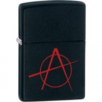 Зажигалка ZIPPO Classic А с покрытием Black Matte, латунь/сталь, чёрная, матовая, 36x12x56 мм купить в Новосибирске