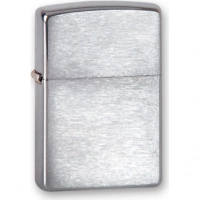 Зажигалка ZIPPO Classic с покрытием Brushed Chrome, латунь/сталь, серебро, матовая, 36x12x56 мм купить в Новосибирске